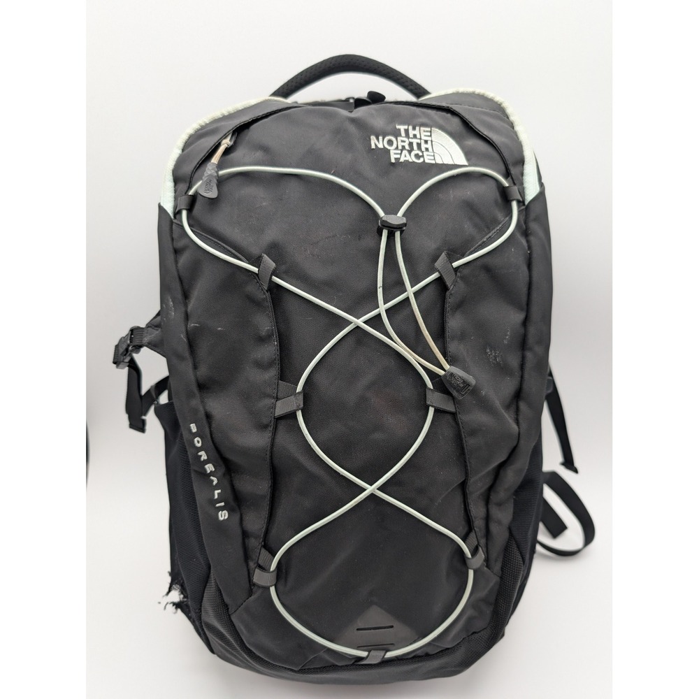 The North Face Borealis Backpack Black FlexVent Bungee Daypack